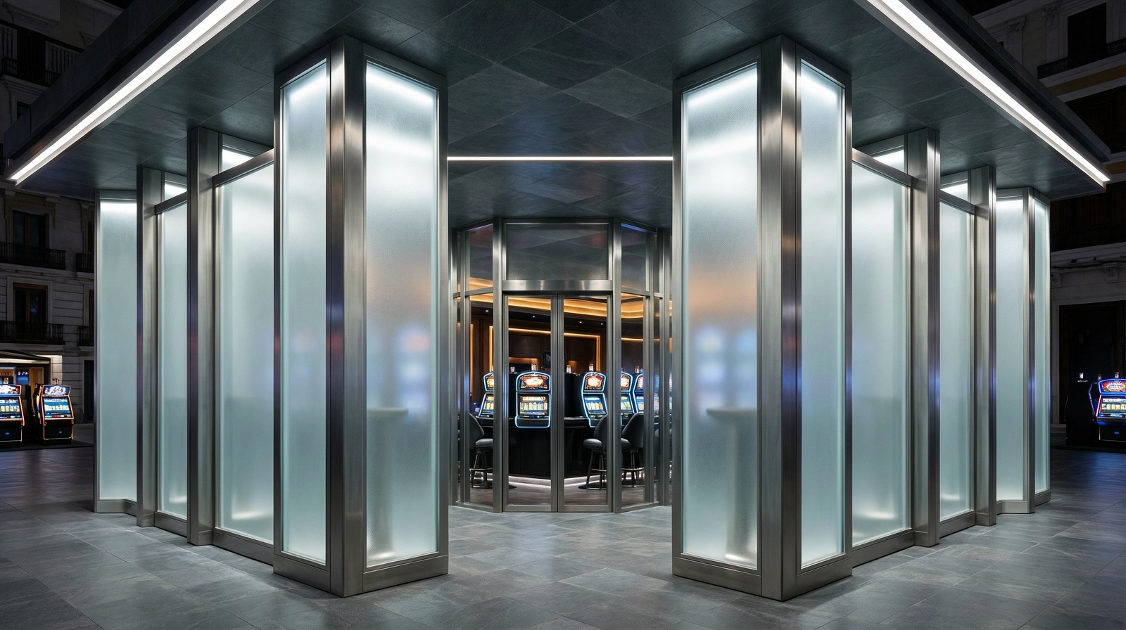 Infraestructura de casino moderno